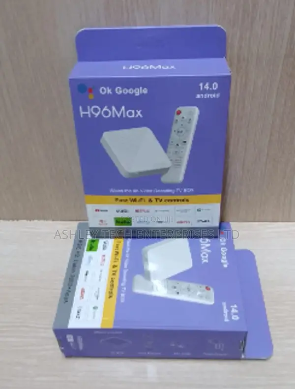 H96 Max Smart TV Box With 2GB RAM & 16GB Storage~`
