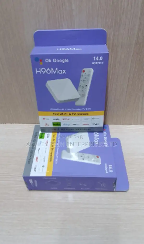 H96 Max Smart TV Box With 2GB RAM & 16GB Storage~`