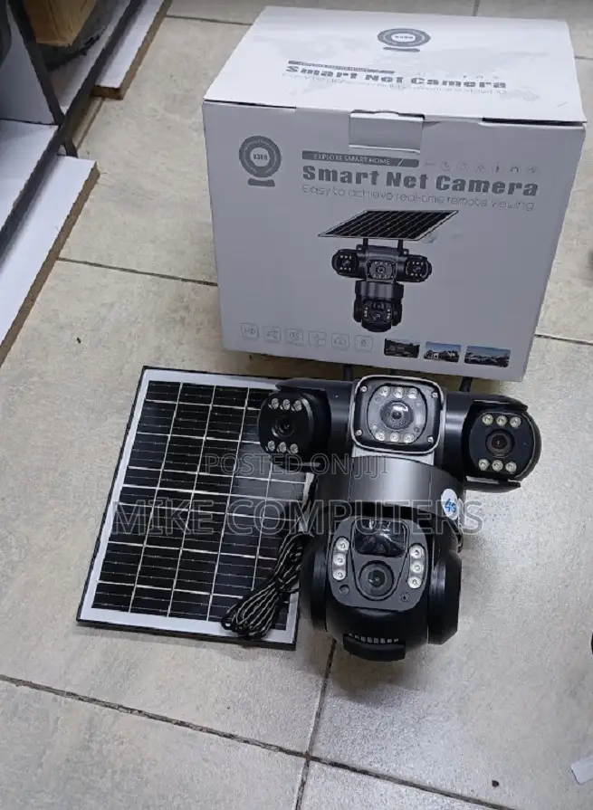 VTS28 Triple Lens 4gSolar Camera Solar Powered 3 Lens