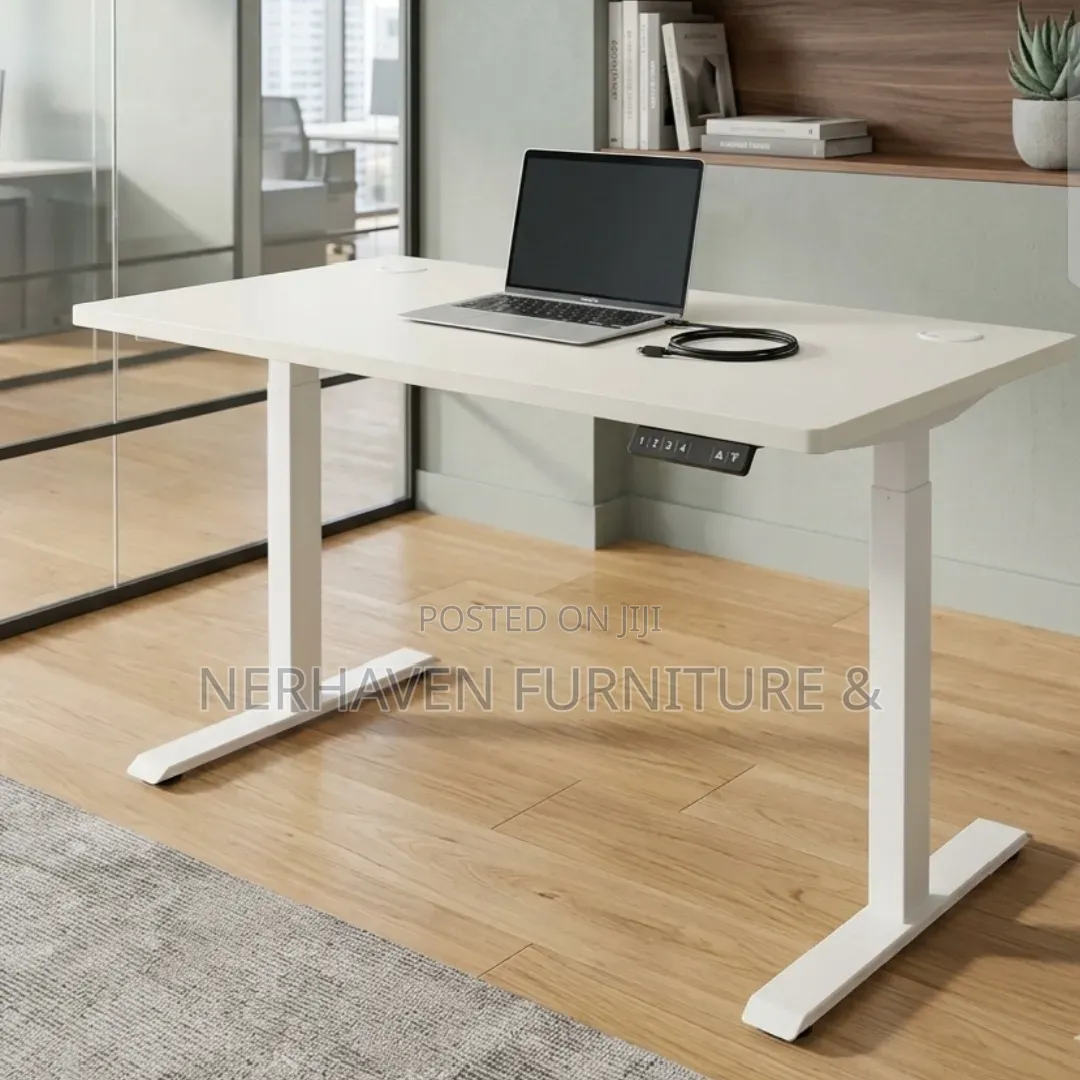 Electric Adjustable Desk – Modern Height Adjustable Workstation