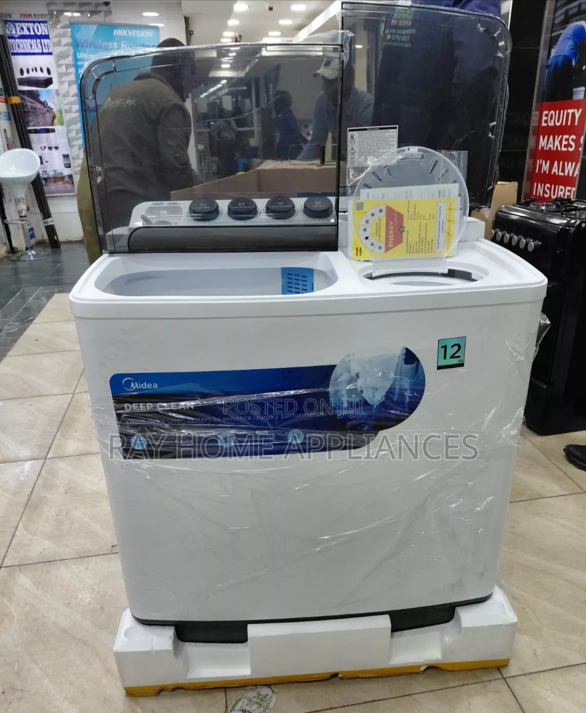 Midea  12kg Twin Tub Washing Machine