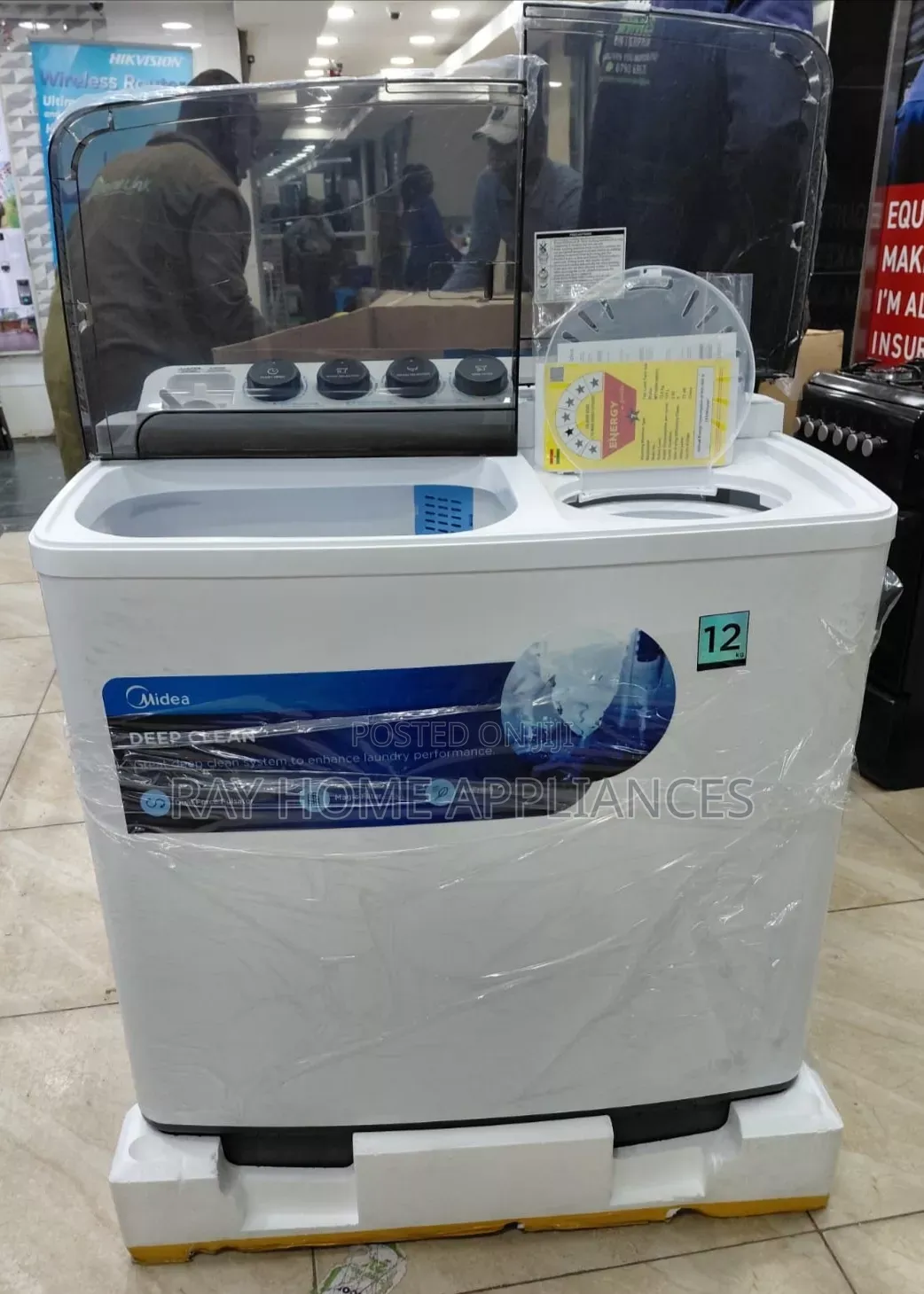 Midea  12kg Twin Tub Washing Machine