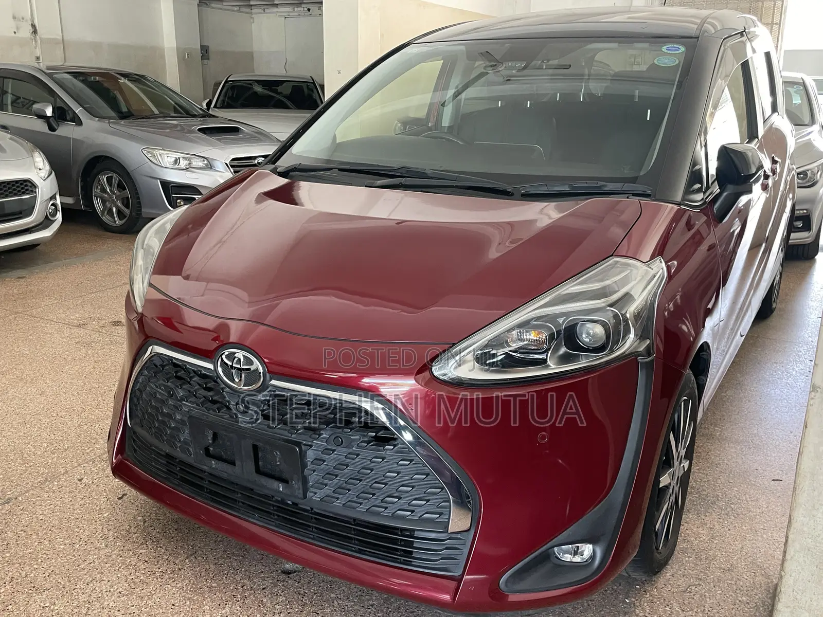 Toyota Sienta 1.5 FWD 2019 Maroon
