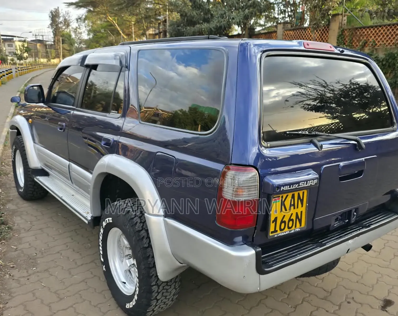 Toyota Hilux Surf 2007 Blue