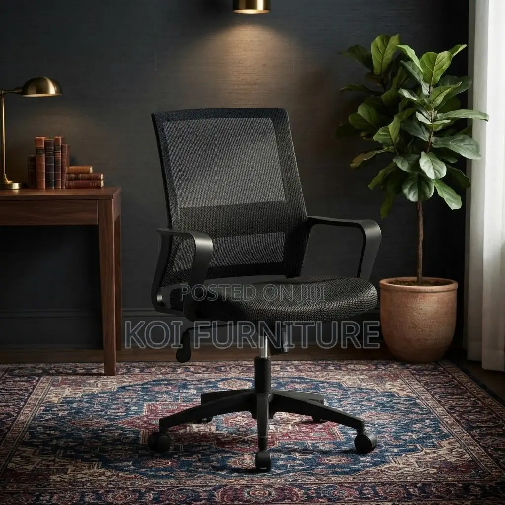Office Chairs; Kaptains Swivel Home Office Mid Backrest Suup Chairs