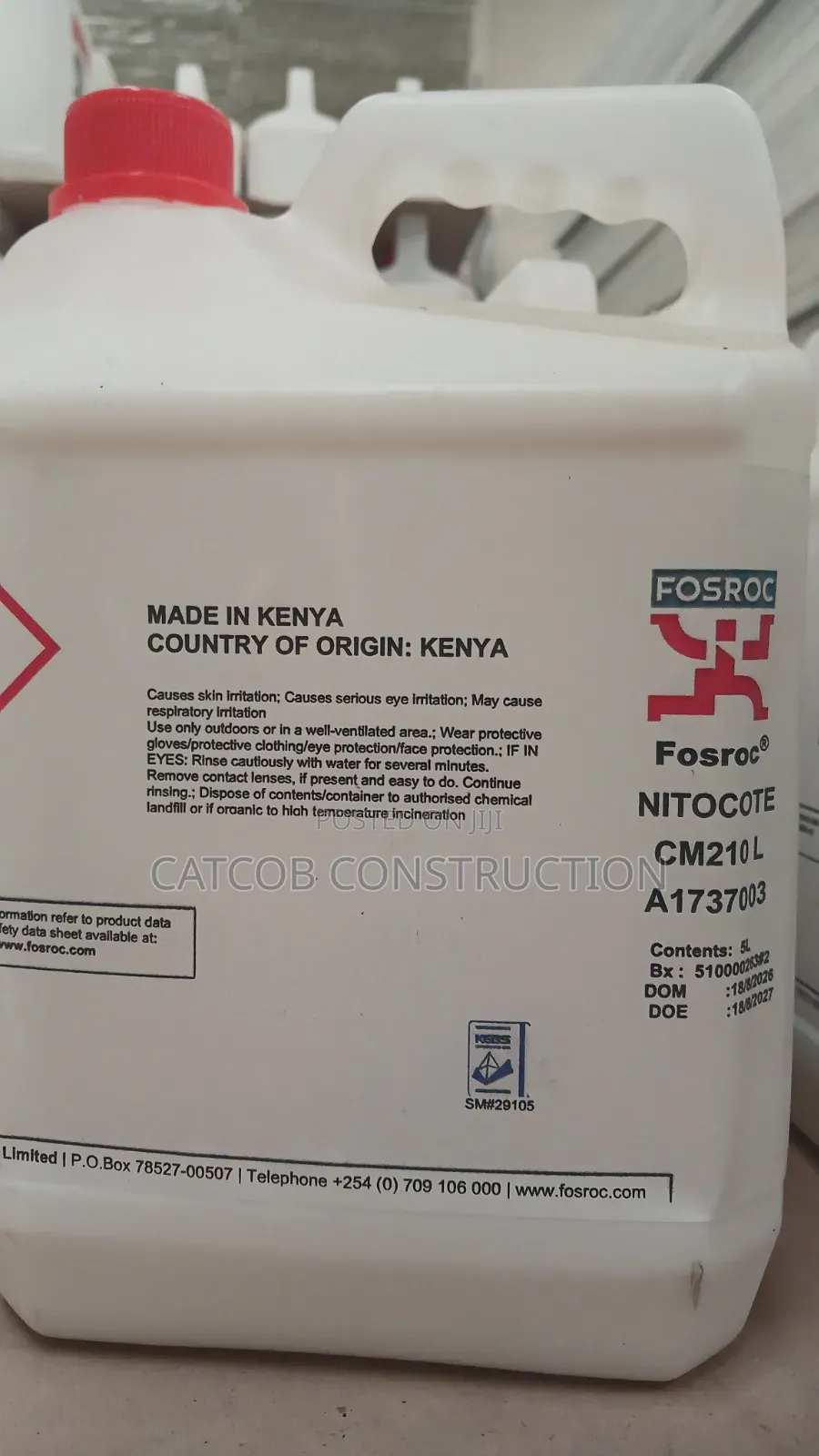 Nitocote CM210 5litres+18kg