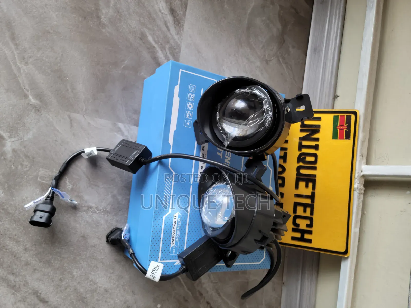 3" 3 Color Bi LED Fog Light Projector, Non Laser