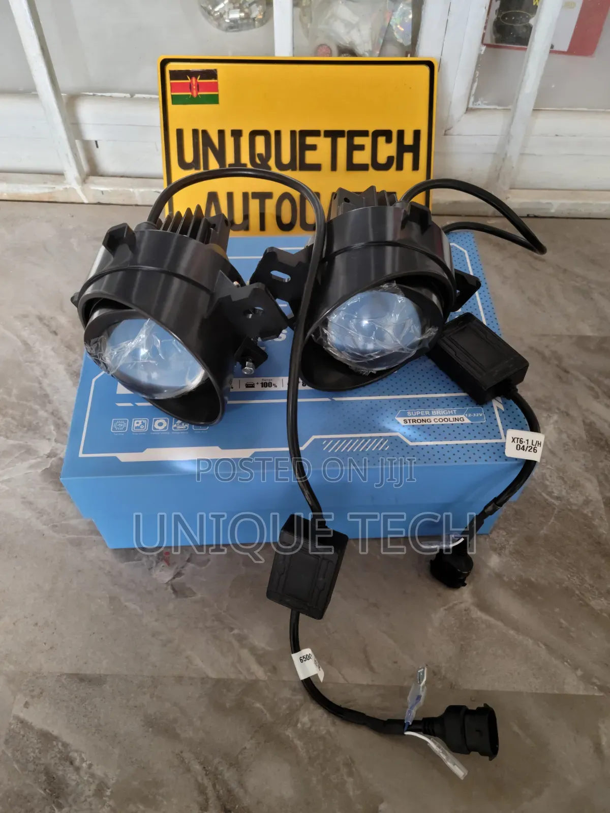 3" 3 Color Bi LED Fog Light Projector, Non Laser
