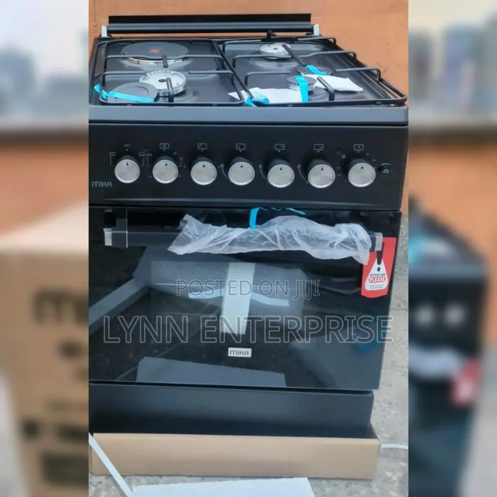 Marble Mika Standing Cooker 58 X 58 Cm 3gas