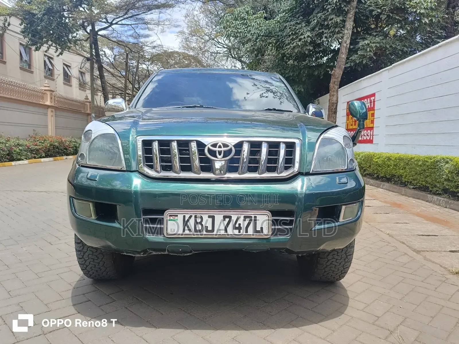 Toyota Land Cruiser Prado 2004 Green