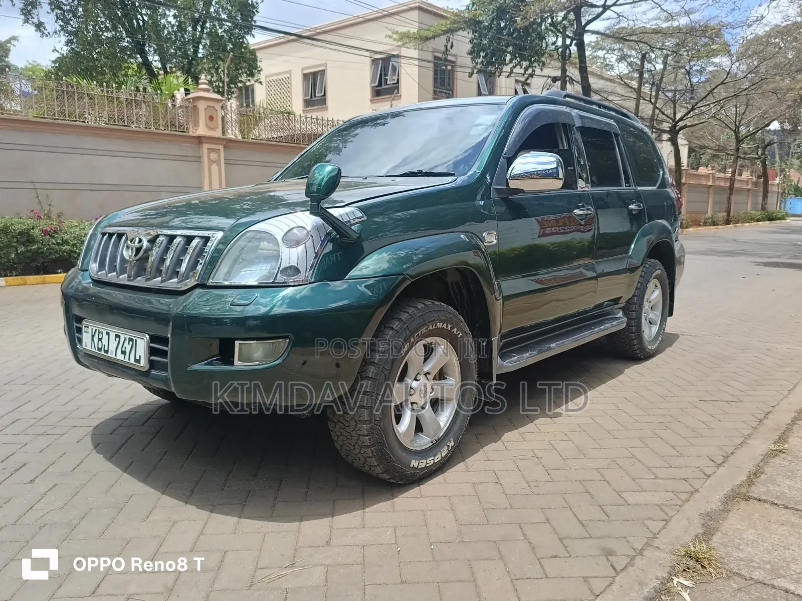 Toyota Land Cruiser Prado 2004 Green