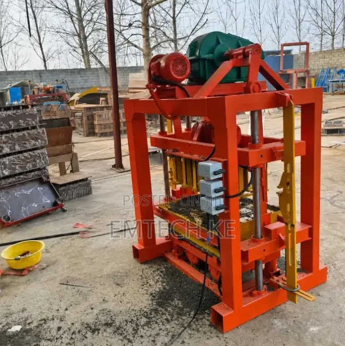 Qtj4-40 Block Maker Machine