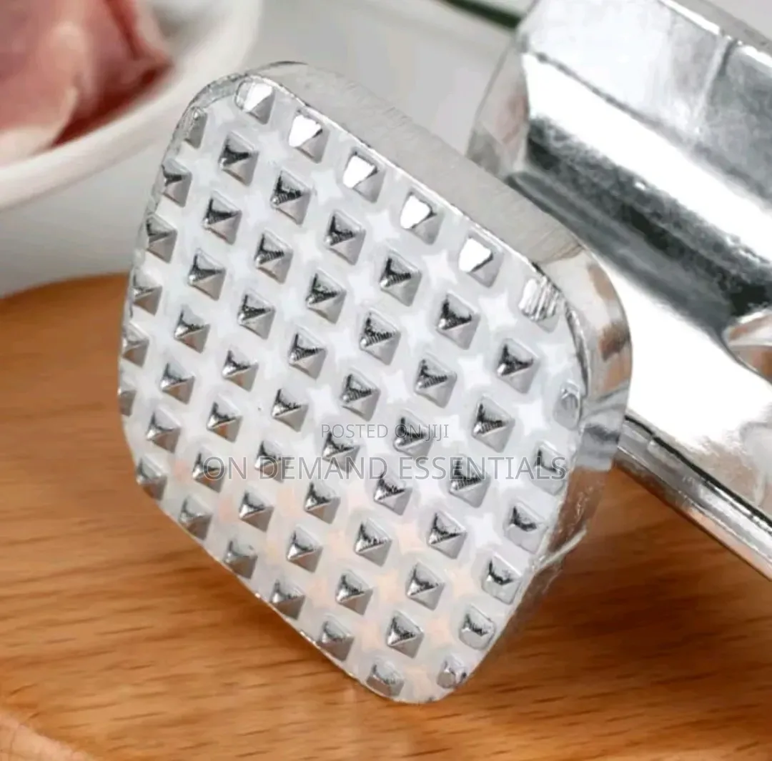 Heavy Duty Meat Tenderizer Hammer Tool Dual Sided Meat Mallet