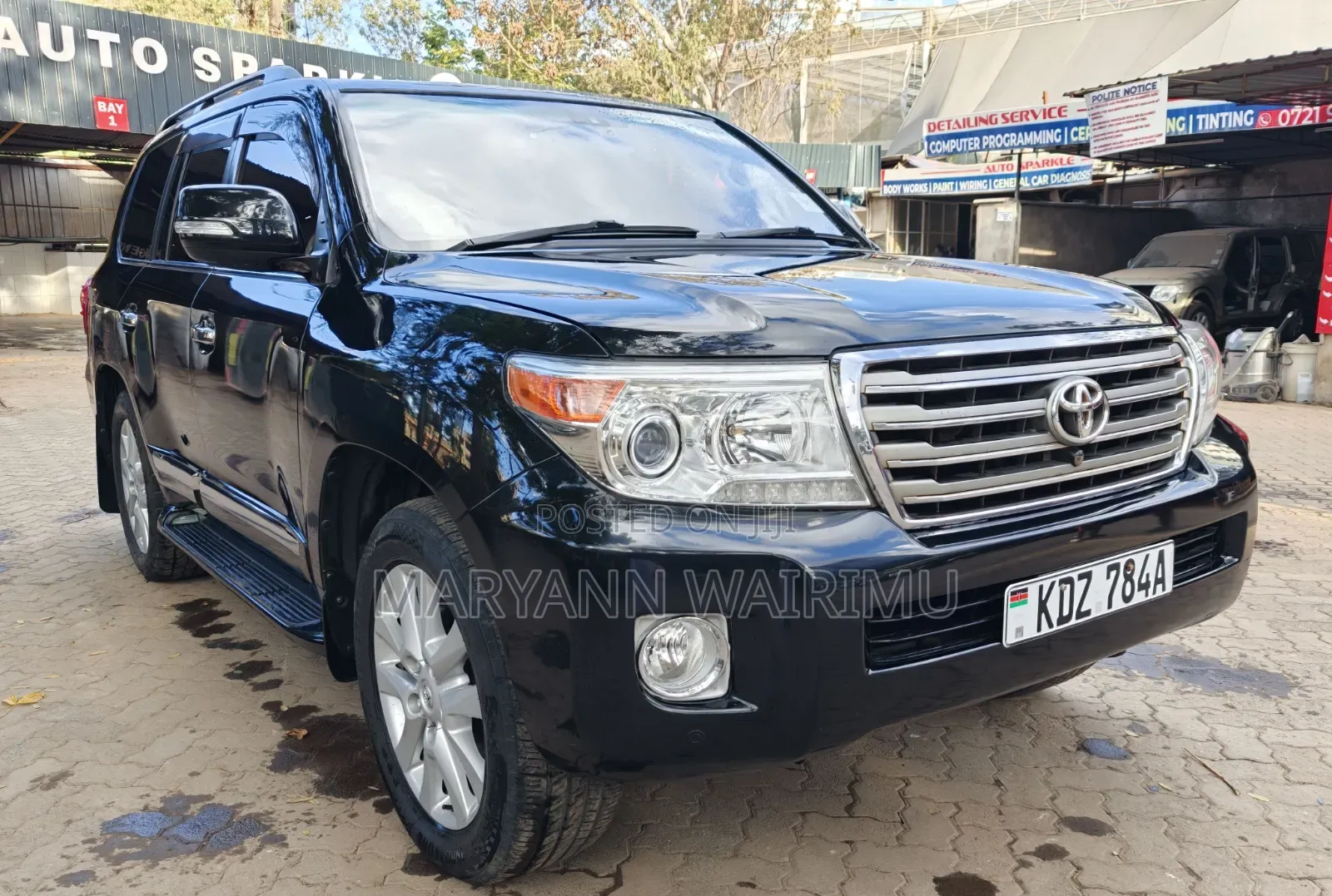Toyota Land Cruiser 2012 Black