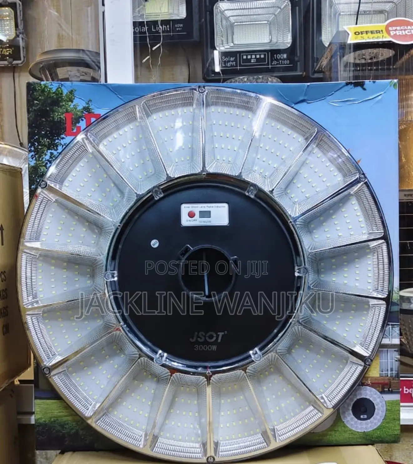 *3000W UFO Solar Round Street Light*=/ Round Flood Light 3000w
