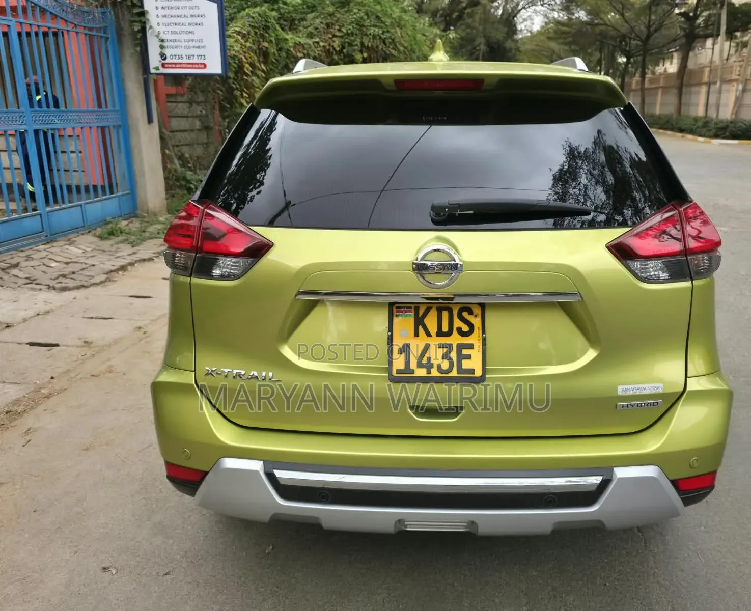 Nissan X-Trail 2017 Green