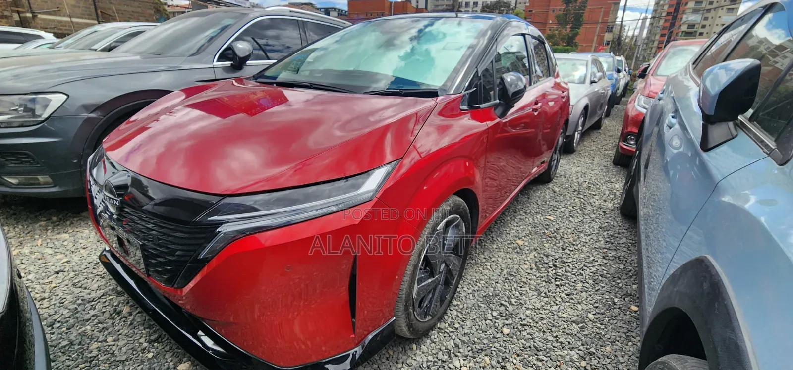 Nissan Note 1.2 Hybrid 2021 Red