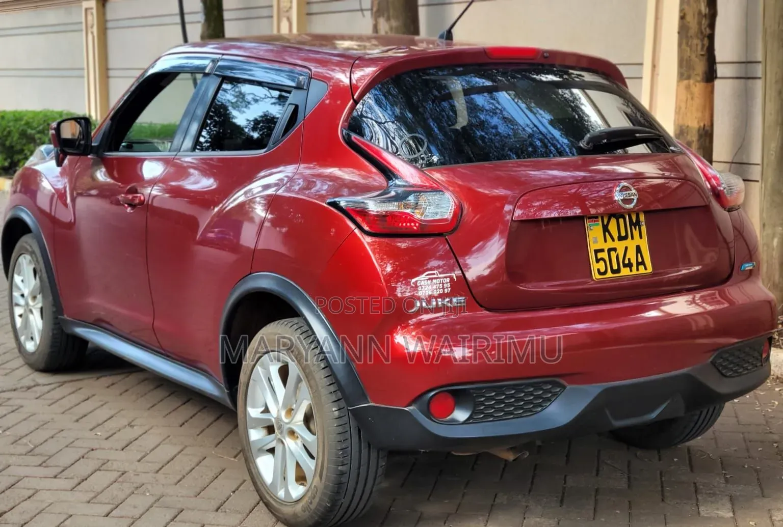 Nissan Juke 2016 Red