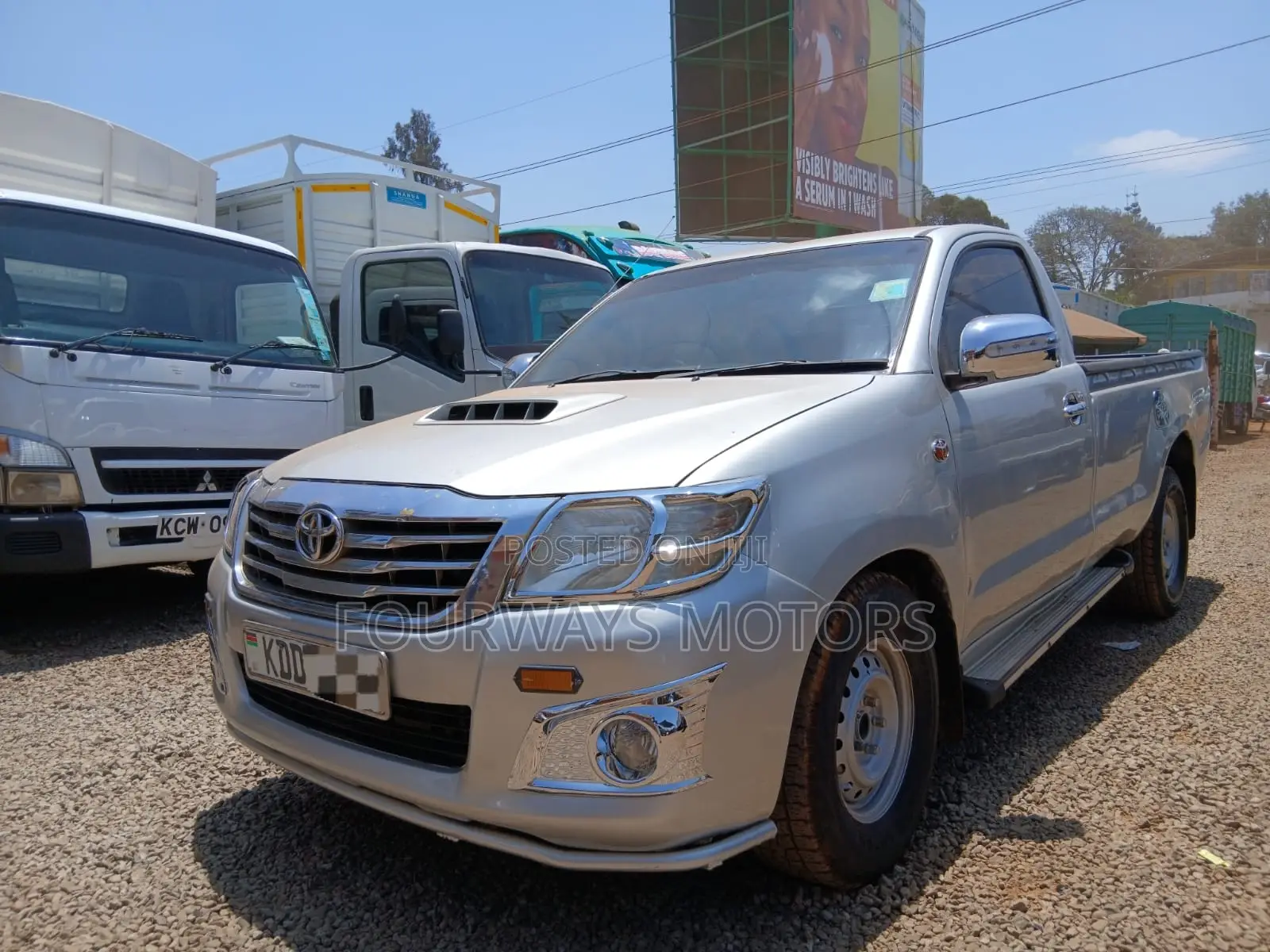 Toyota Hilux 2014 Silver