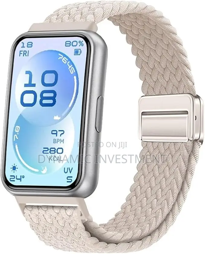 Huawei Band 11 22mm Magnetic Stretchy Elastic Fabric Bands/Strap