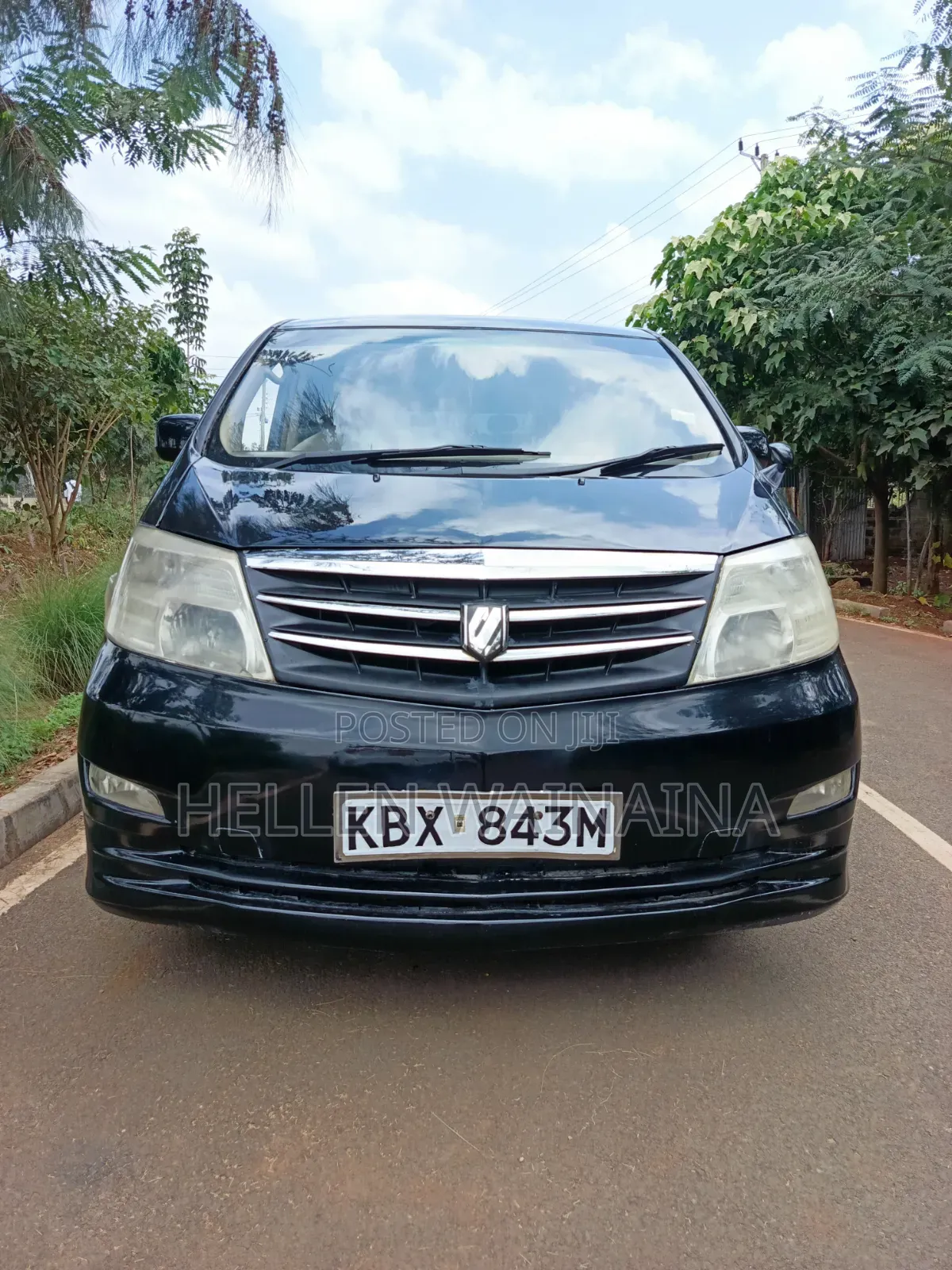 Toyota Alphard 2007 Black