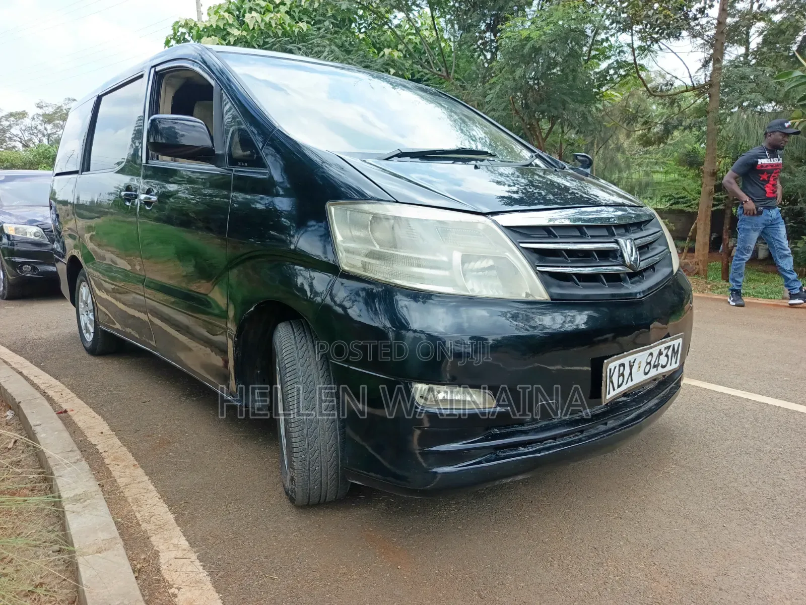 Toyota Alphard 2007 Black