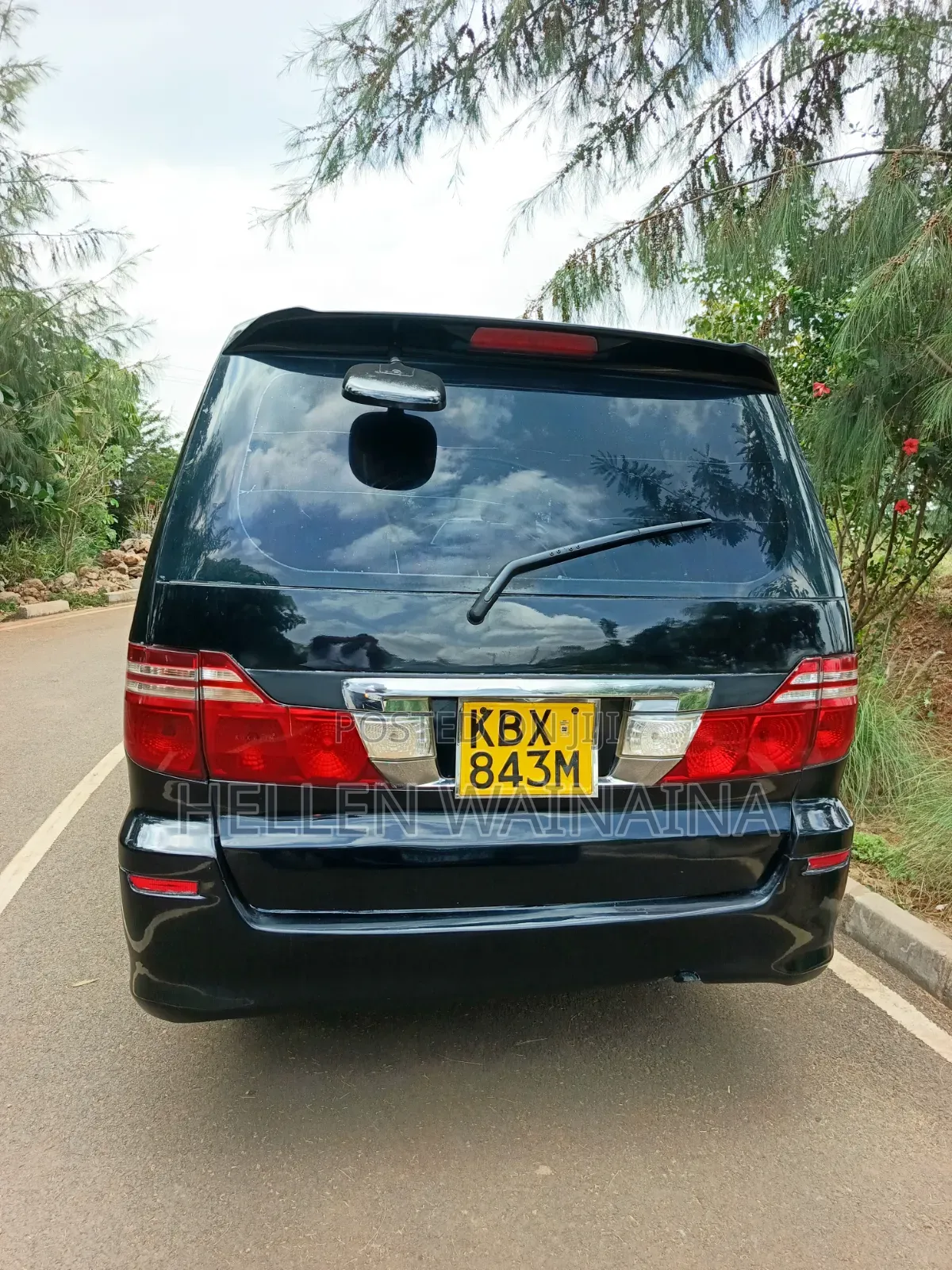 Toyota Alphard 2007 Black