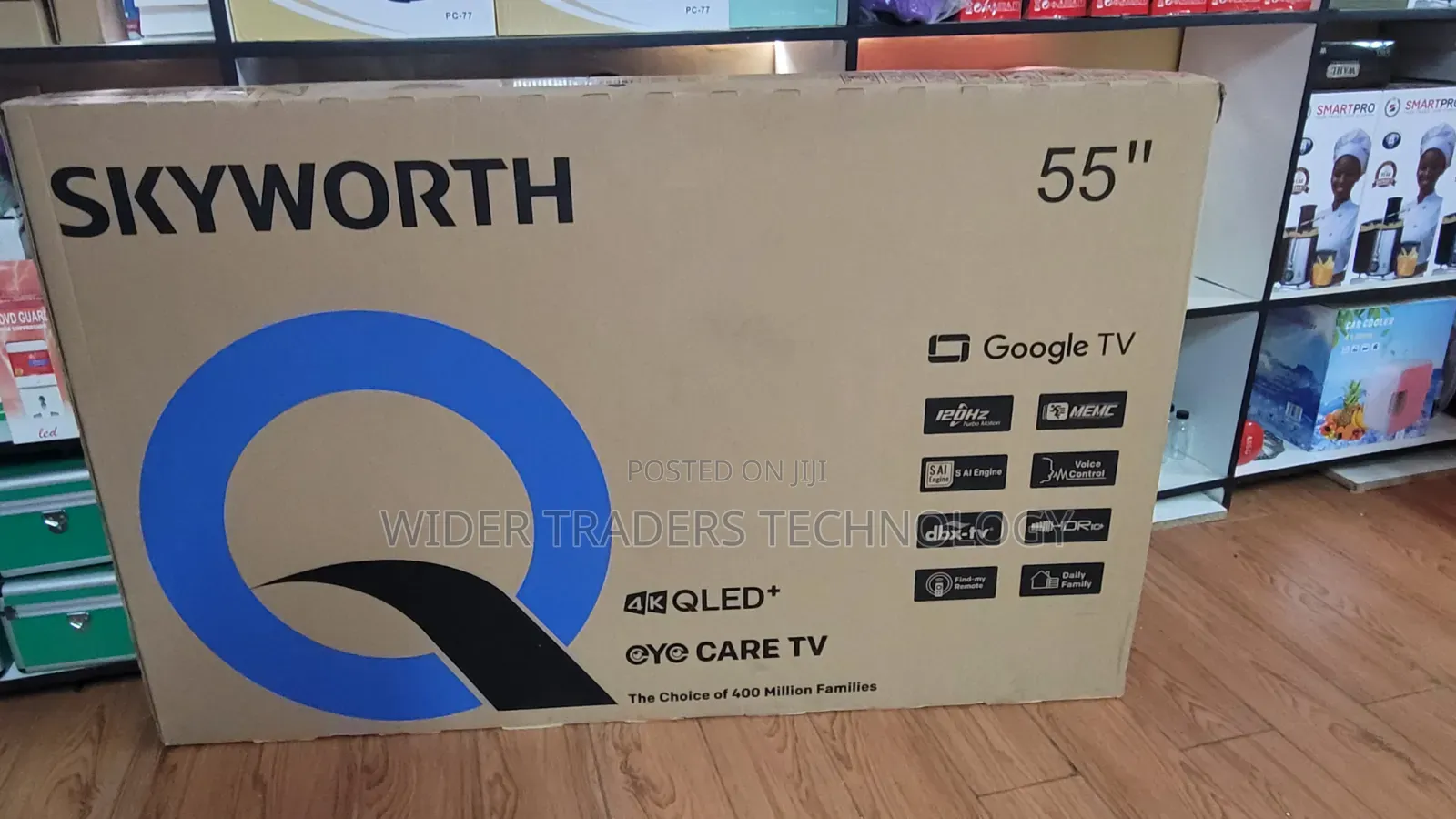 Skyworth 55-Inch 4K QLED+ Google TV