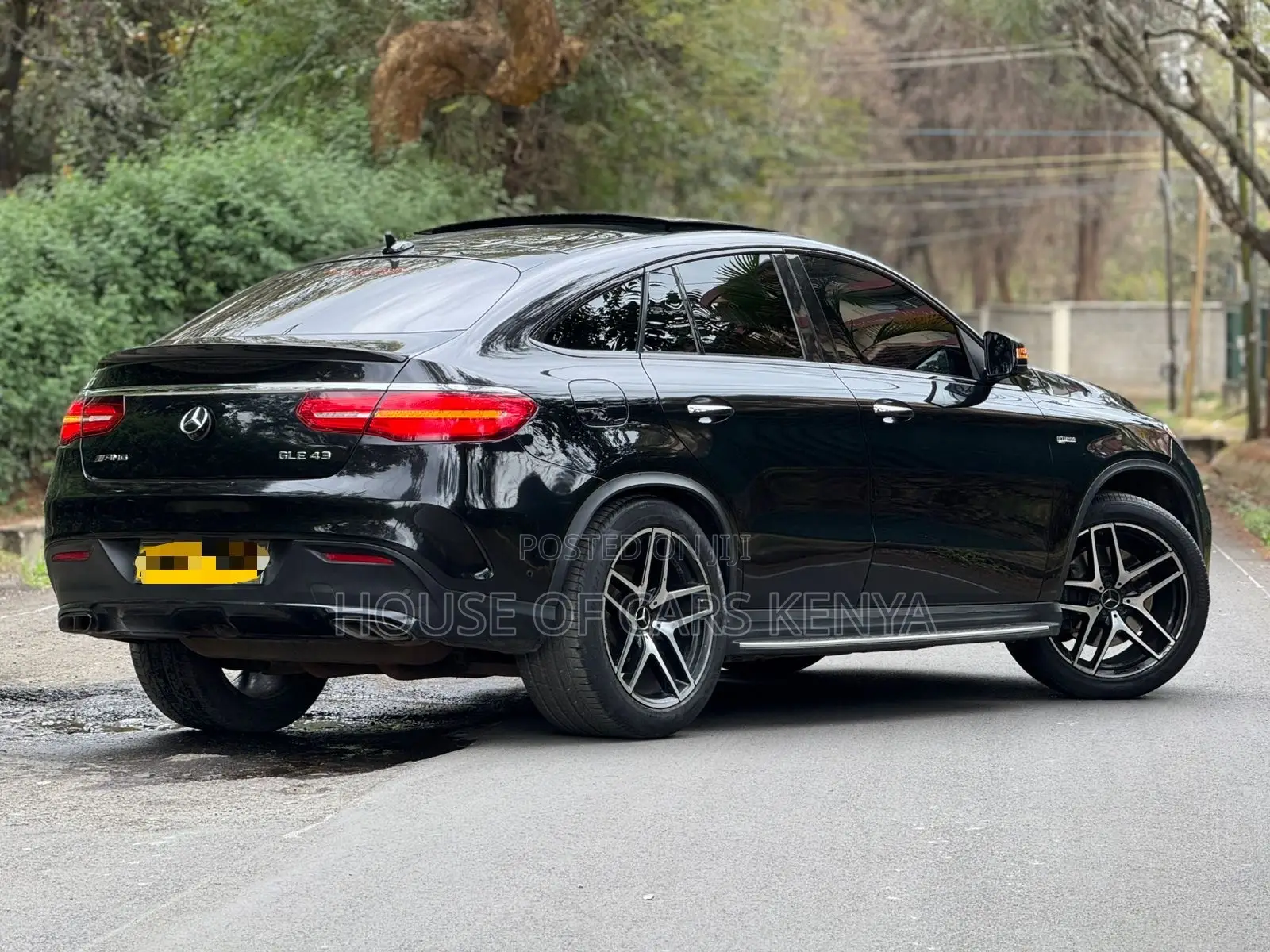 Mercedes-Benz GLE-Class AMG GLE 43 4MATIC 2019 Black