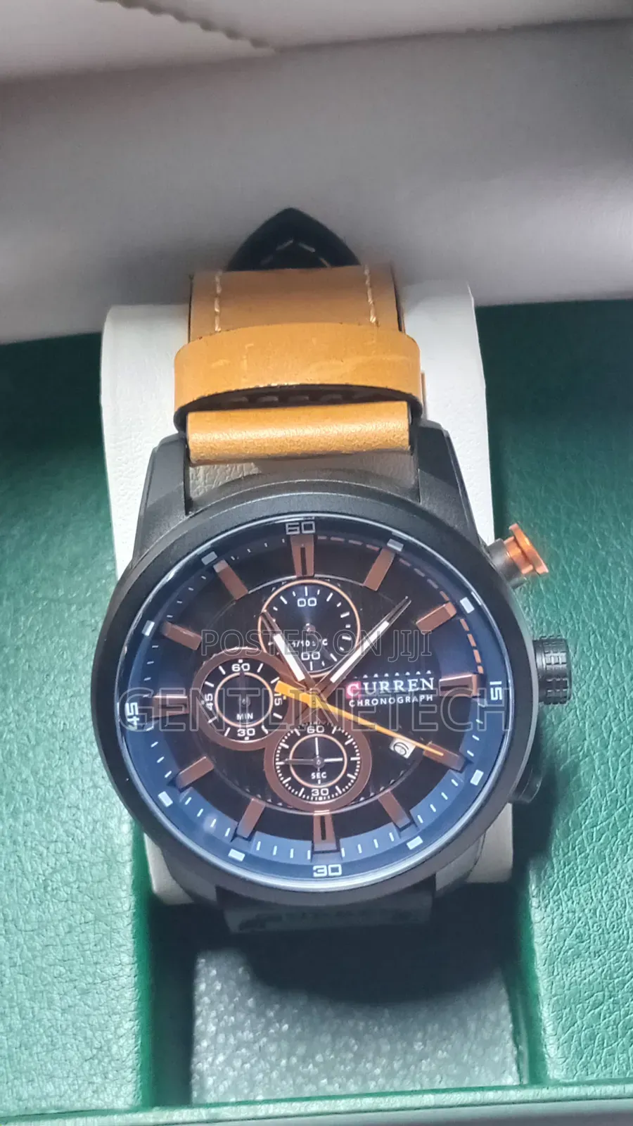 Curren Men's Leather Watch