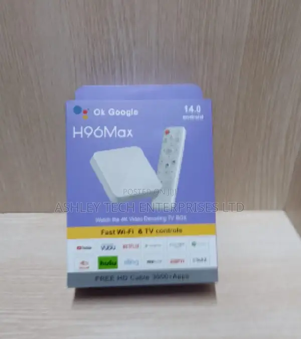 H96 Max Android TV Entertainment Box 16GB`