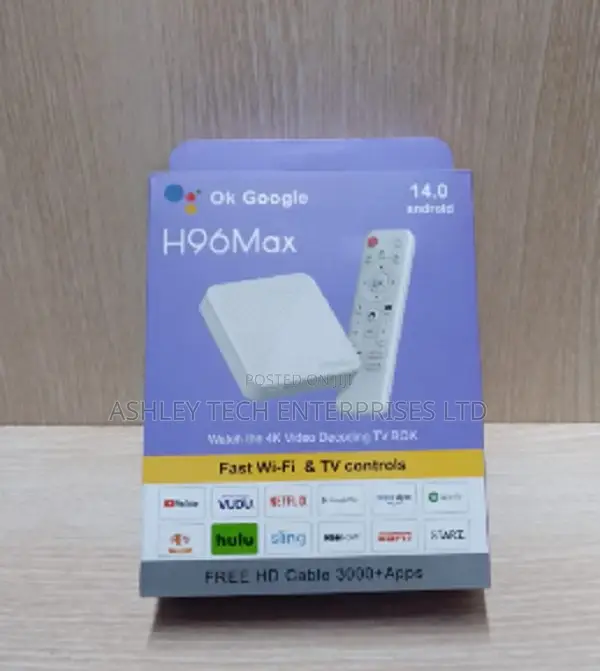 H96 Max HD Smart TV Media Box 2gb/16gb~