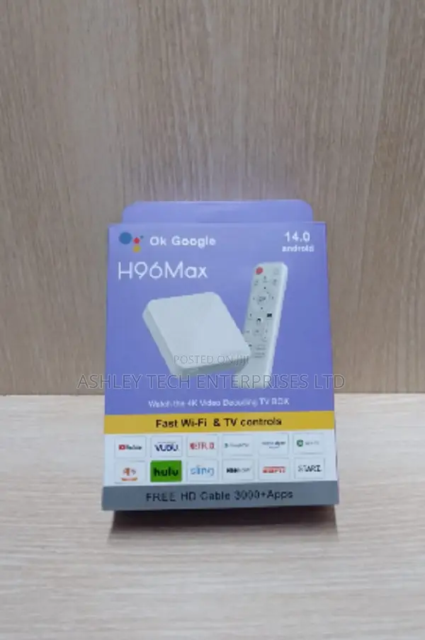 H96 Max HD Smart TV Media Box 2gb/16gb~