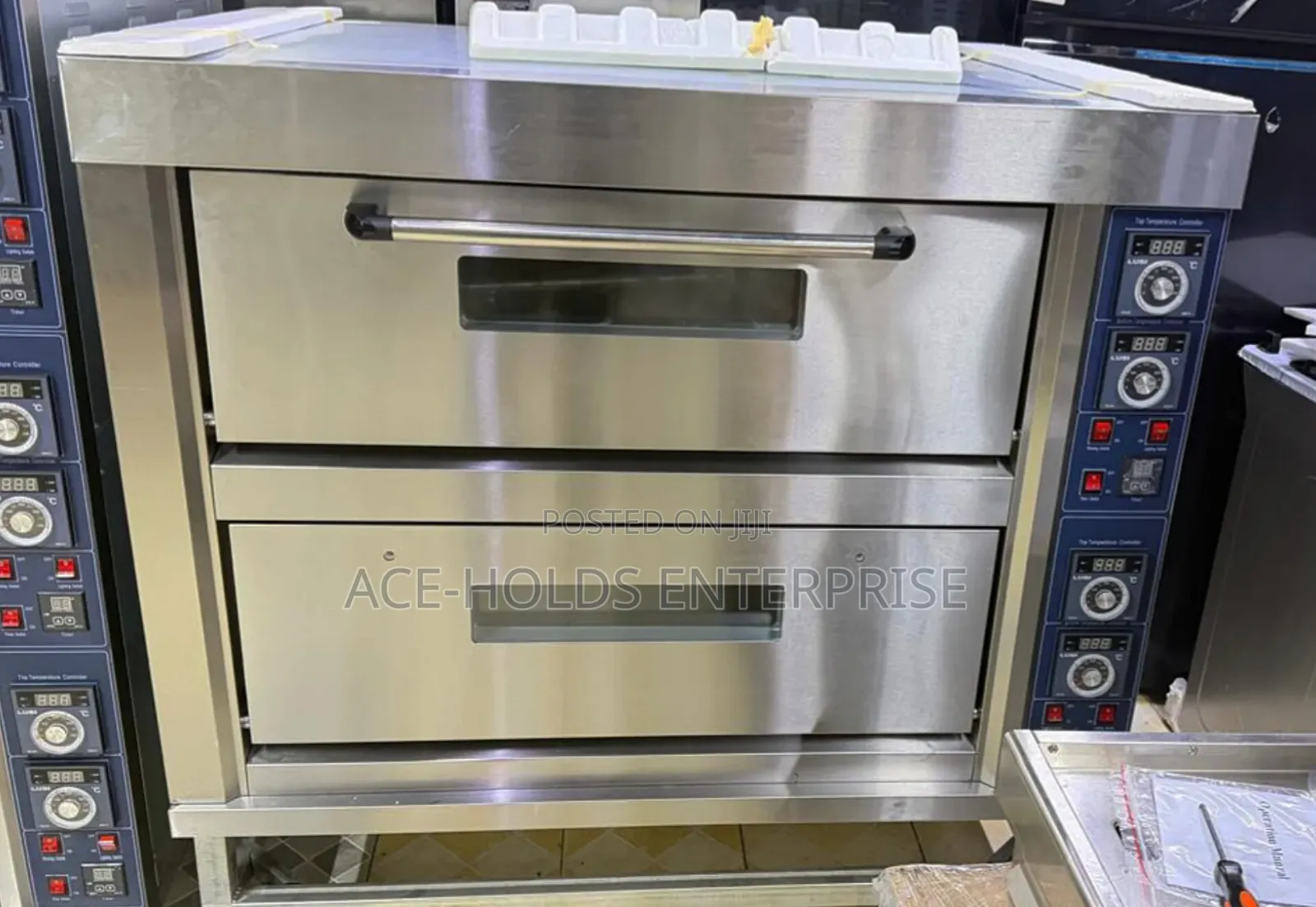 Euromax Deck Oven 2 Deck 4 Tray With Free Trays - Kitchen/ Catering