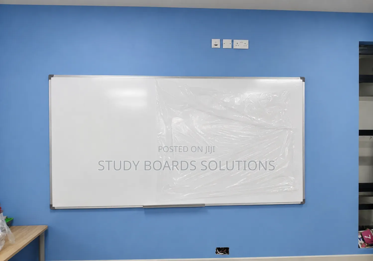 8ft × 4ft Magnetic Whiteboard – Spacious Classroom Teaching Board