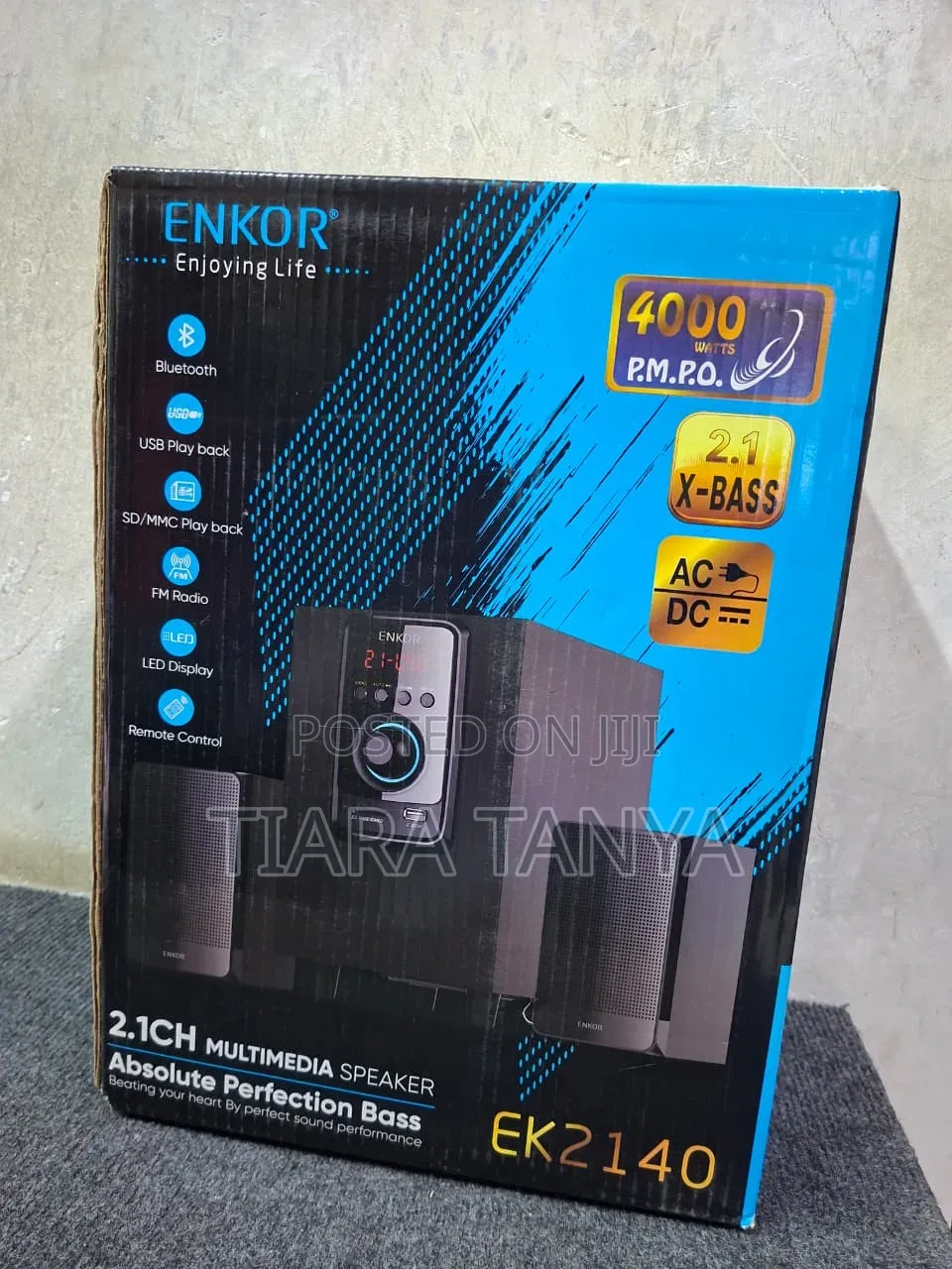 2.1 Ch Enkor 4000 Watts EK2140 AC DC