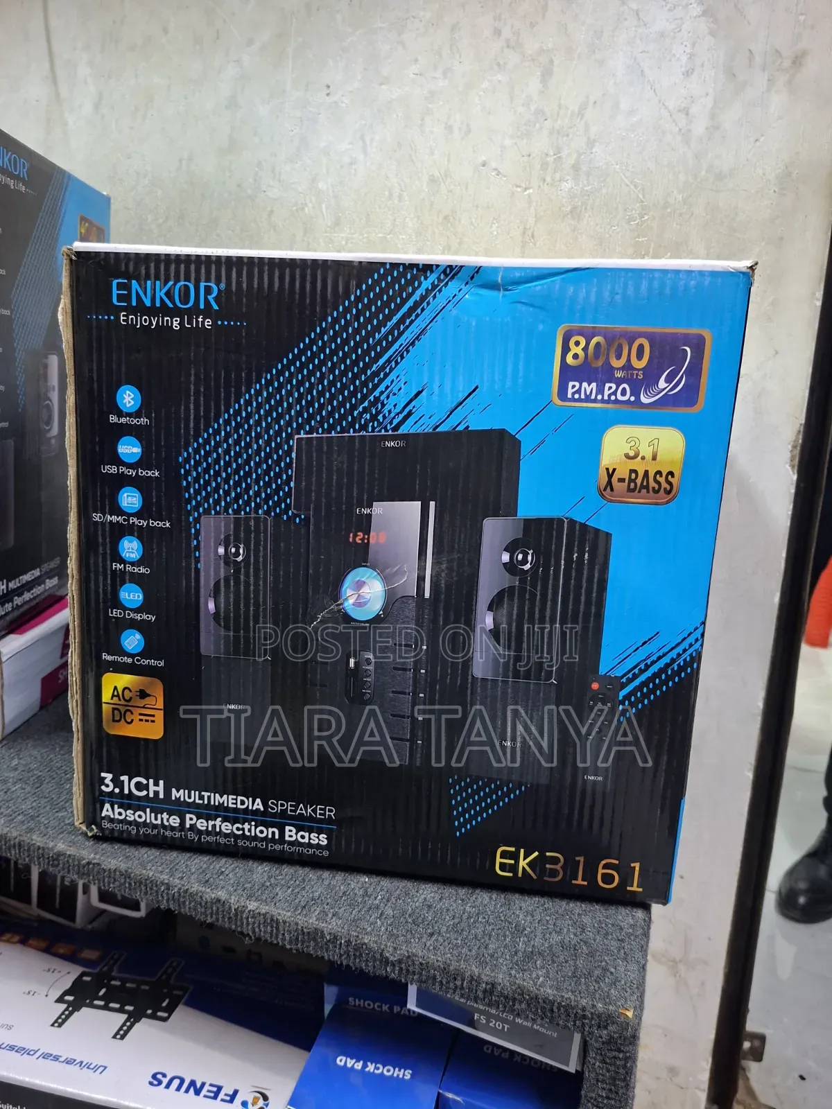 2.1 Ch Enkor 4000 Watts EK2140 AC DC