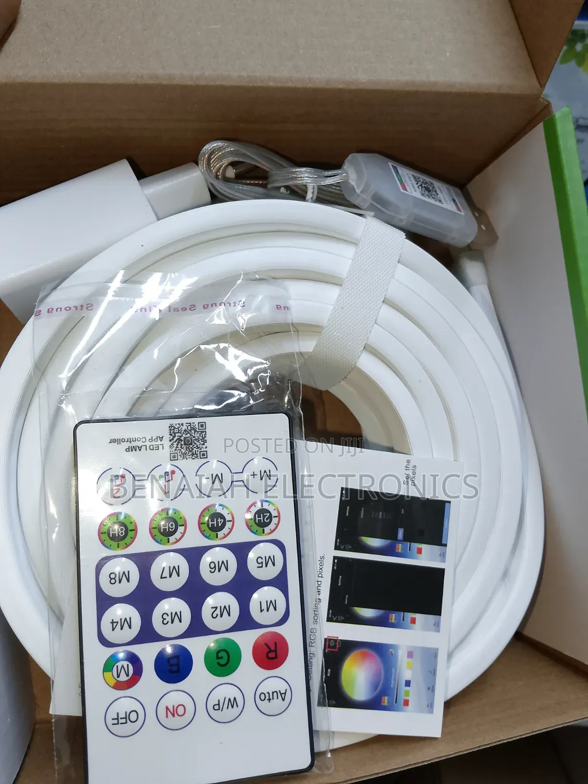 Neon Light Elegant 5 Meters Long Light,app and Remote Controlled Light
