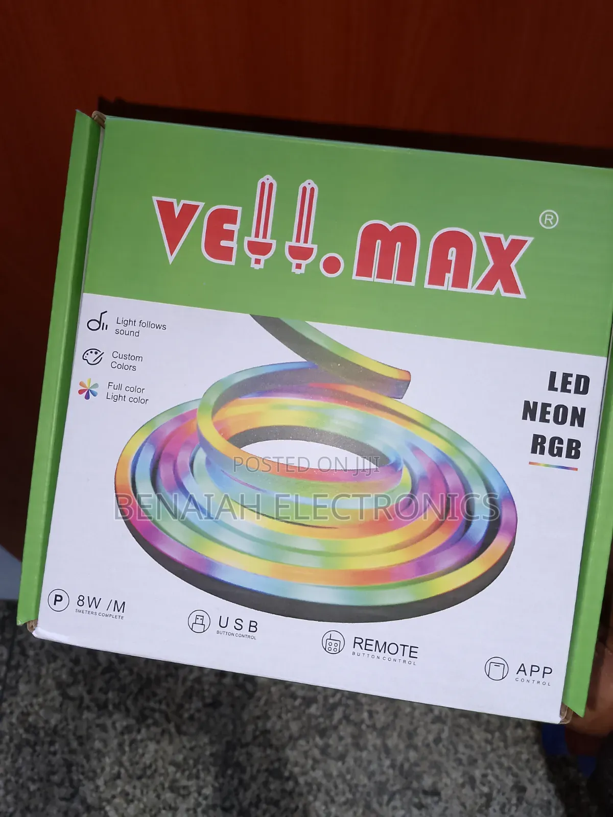 Neon Light Elegant 5 Meters Long Light,app and Remote Controlled Light