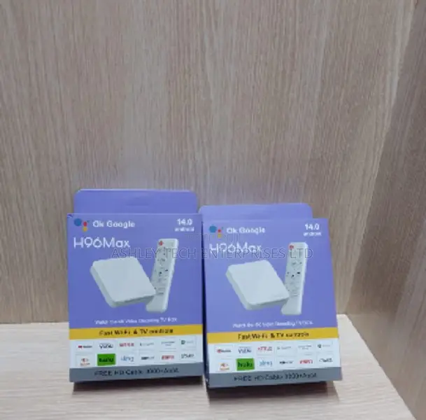 ~H96 Max Android Multimedia Box With Remote