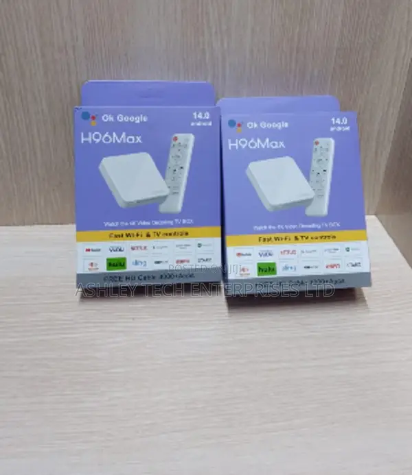 ~H96 Max Android Multimedia Box With Remote