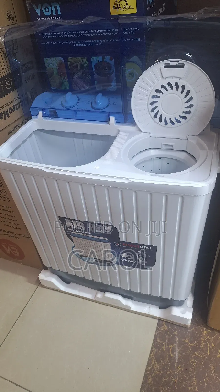 Twin Tub 8kgs Topload Washing Machine Available