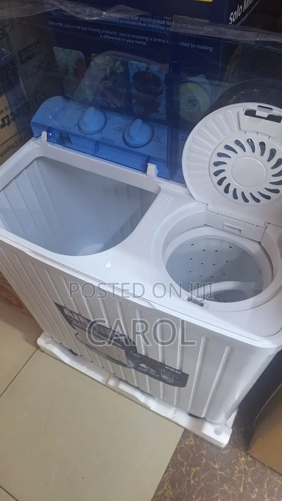 Twin Tub 8kgs Topload Washing Machine Available