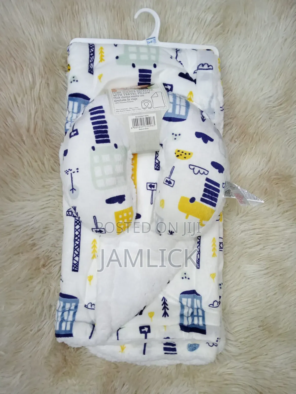 Baby Blanket & Pillow Set - Kk