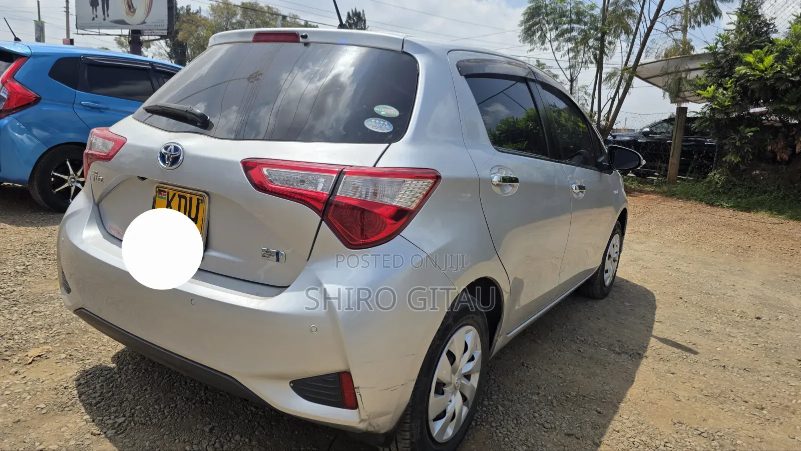 Toyota Vitz 2019 Silver
