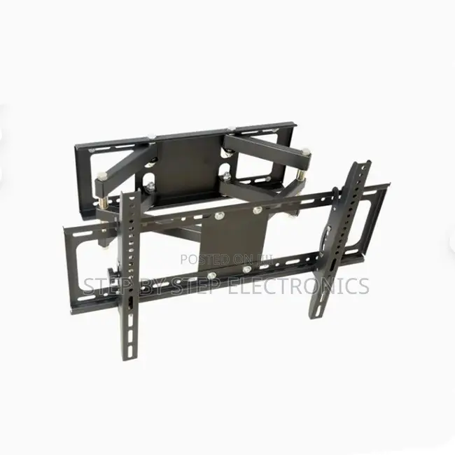 Factory Deals 40-70Kg 32"-85" Double Arm Tilting Swivel TV Wall Mounts