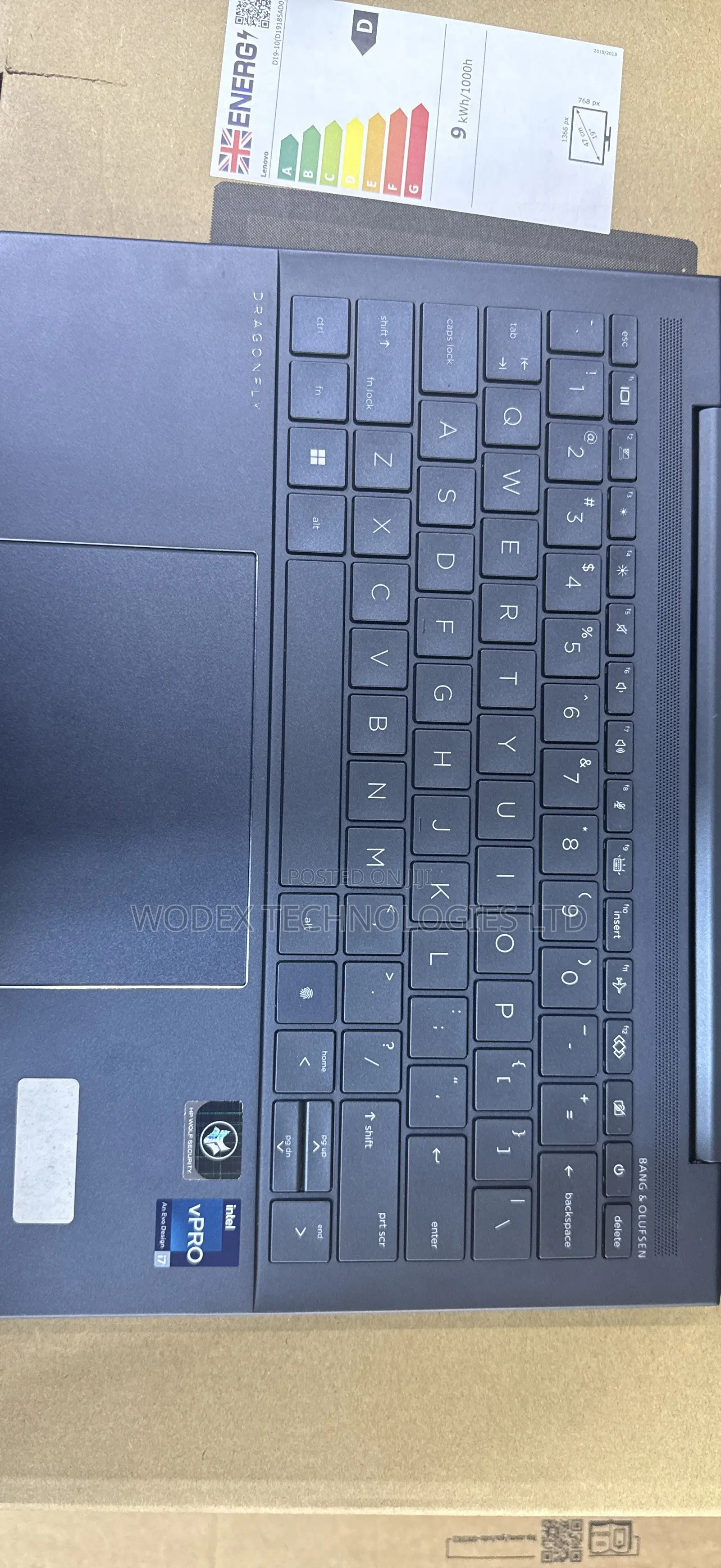 Laptop HP Dragonfly G3 32GB Intel Core i7 SSD 512GB