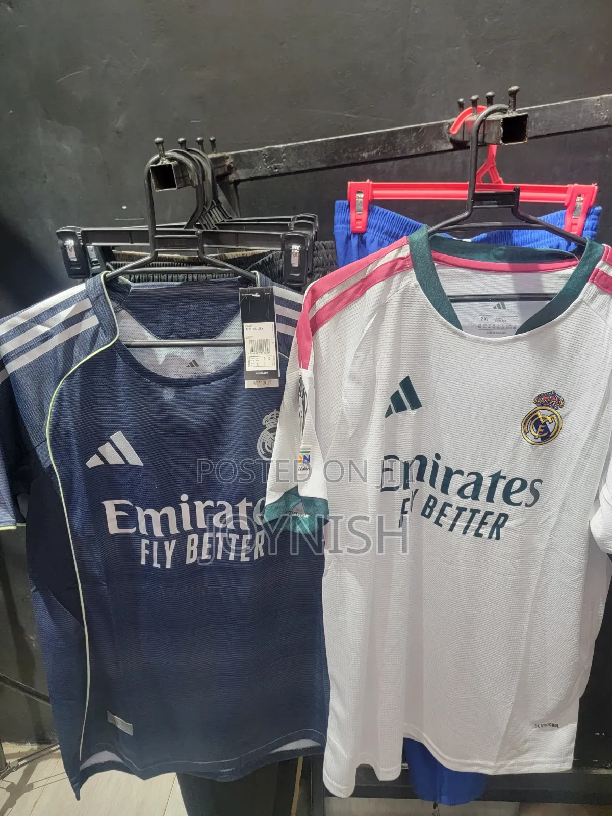 Real Madrid Home and Away Kits