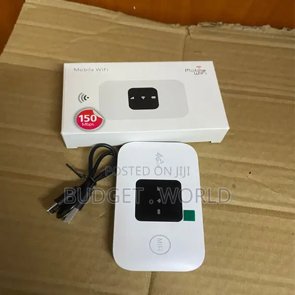 4G Lte Router Wireless Wifi 2100mAh With Safaricom or Airtel Lines