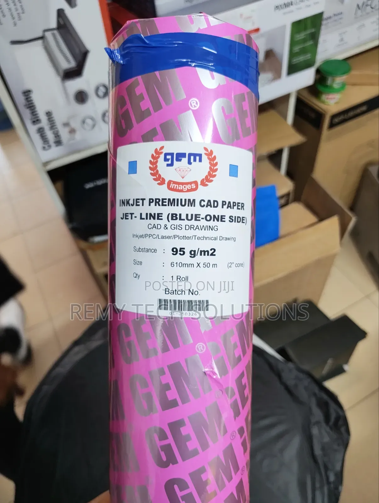 Inkjet Cad Paper 610mm*50m Blue
